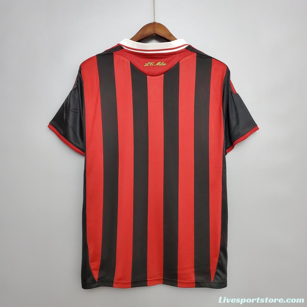 Retro 09/10 AC Milan home Soccer Jersey