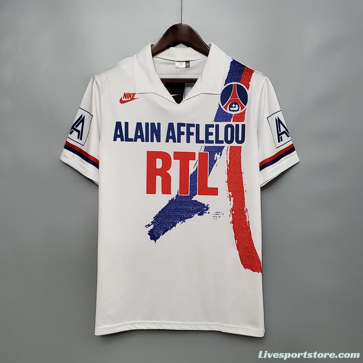 Retro 90/92 PSG home Soccer Jersey