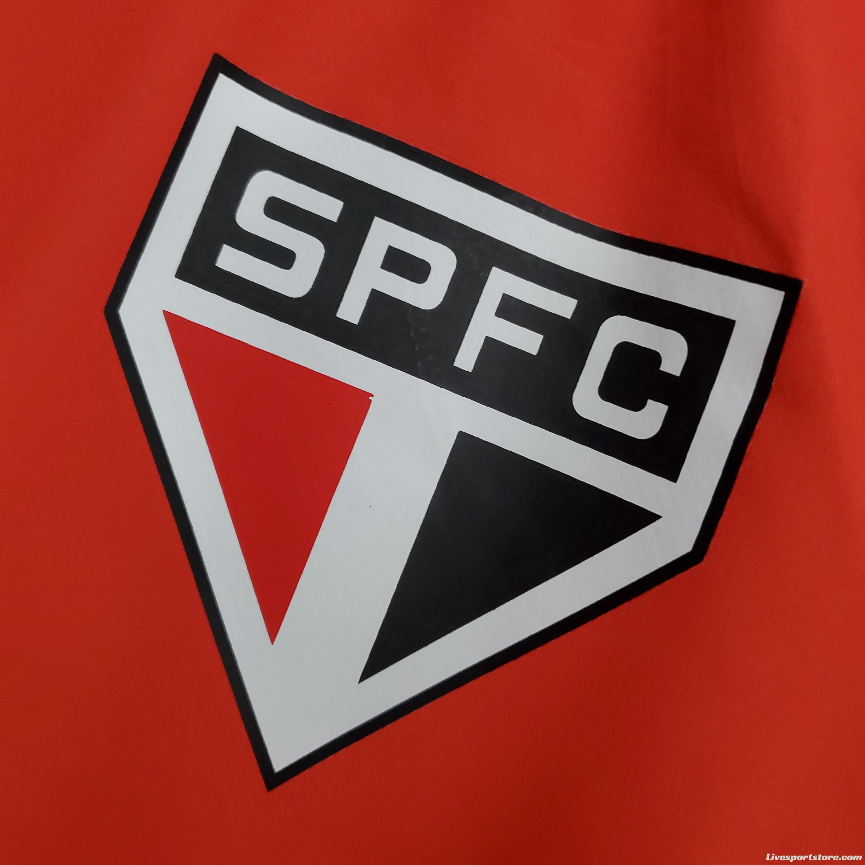 2022 Sao Paulo Windbreaker Red