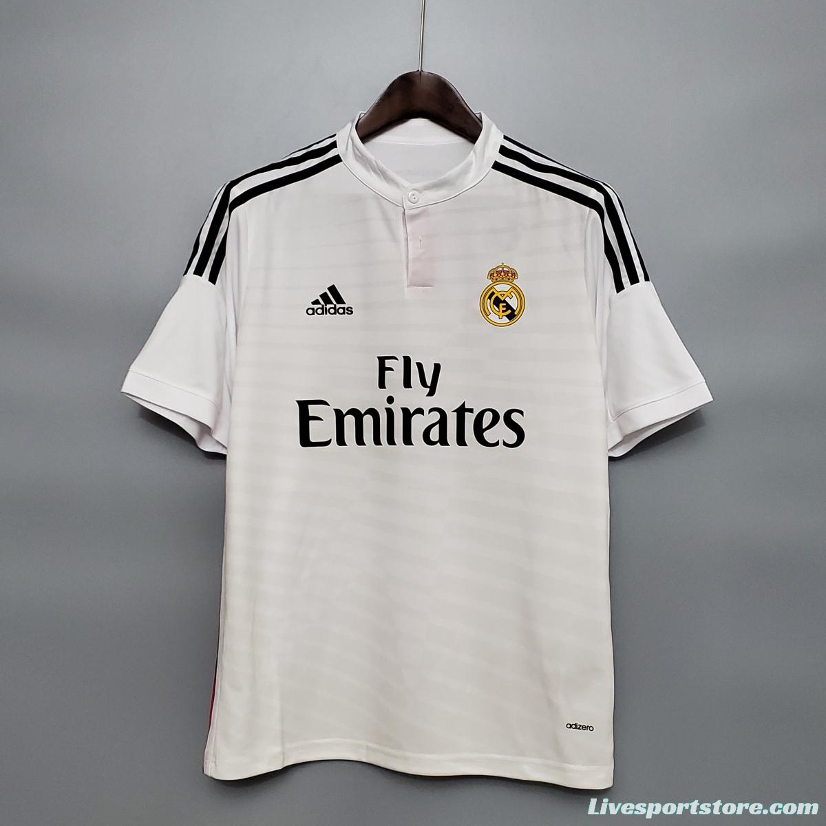 Retro Real Madrid 14/15 home Soccer Jersey