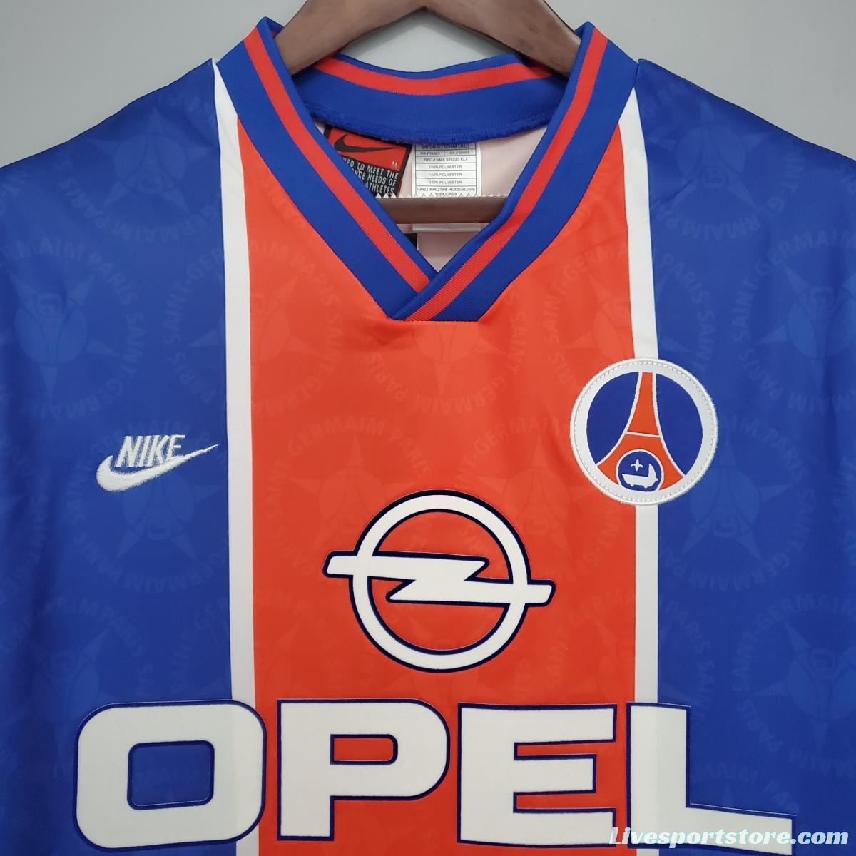 Retro PSG 95/96 home Soccer Jersey