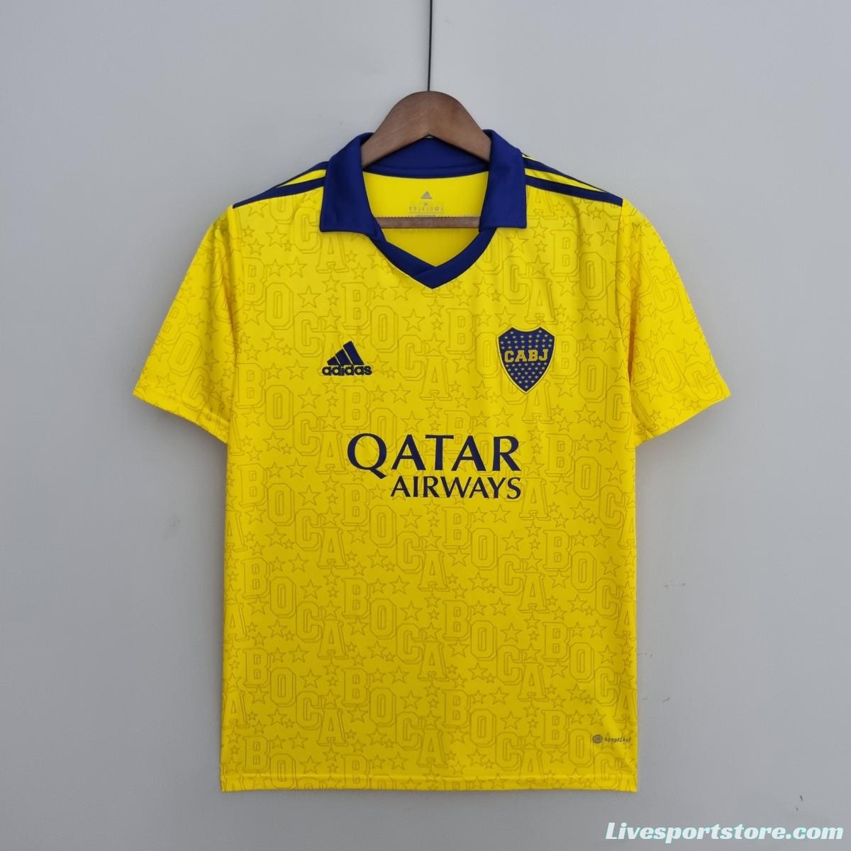 22/23 Boca Juniors third away Soccer Jersey