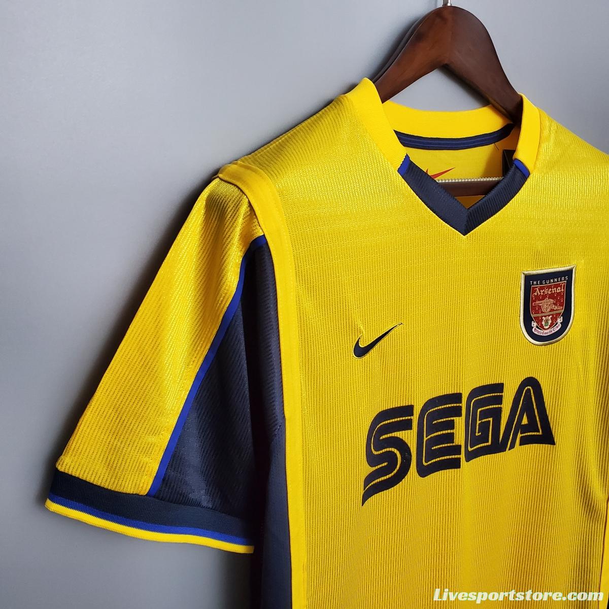 Retro Arsenal 99/00 away Soccer Jersey