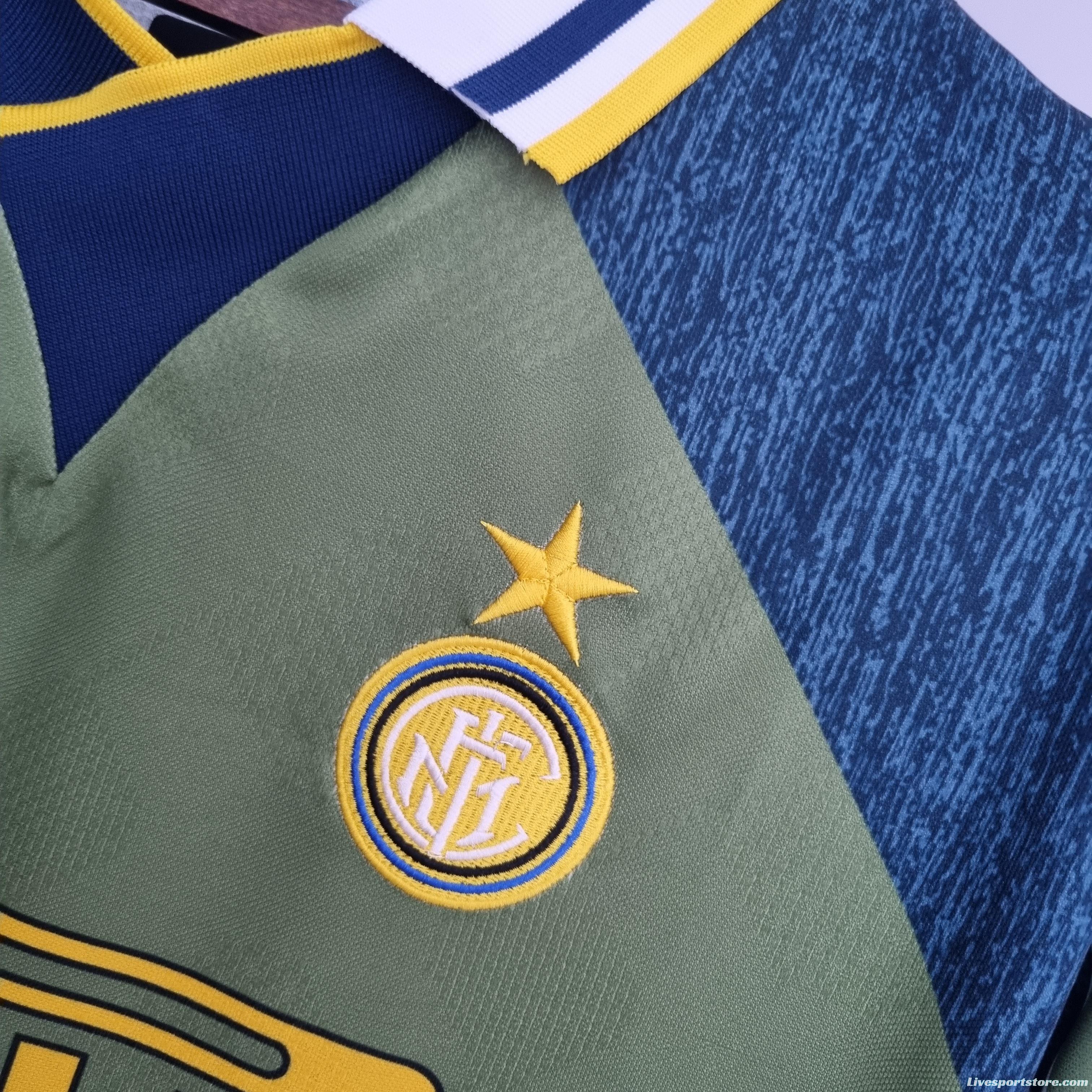 Retro 95/96 Inter Milan away Soccer Jersey