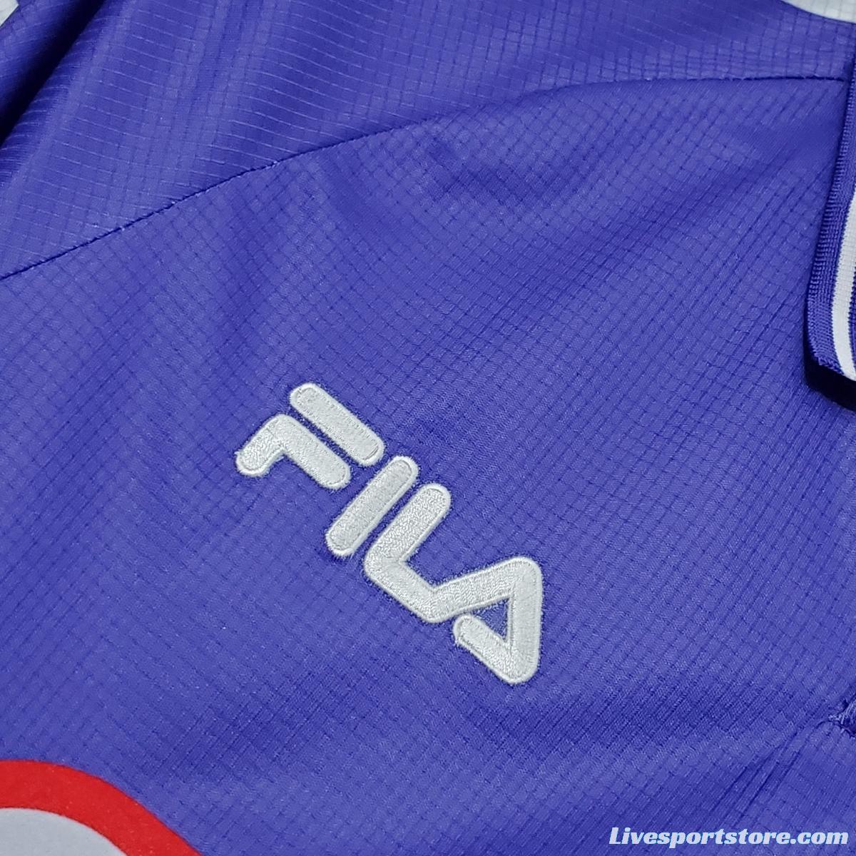 Retro 1998 Fiorentina home Soccer Jersey