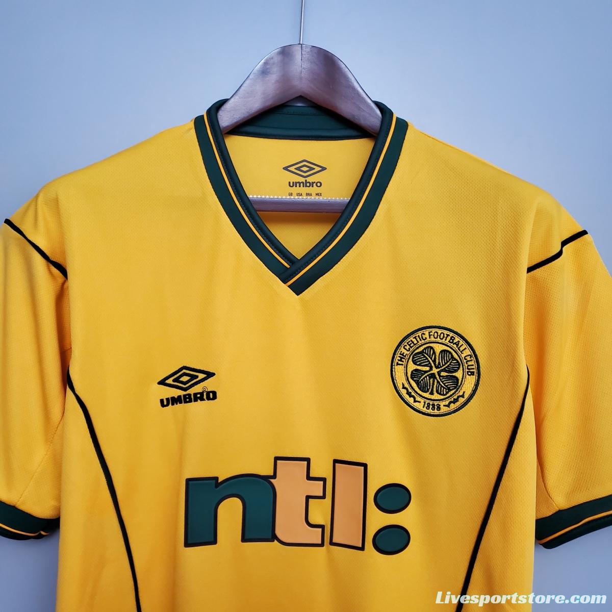 Retro 01/03 Celtics away Soccer Jersey