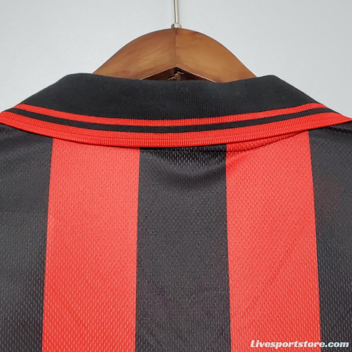 Retro 96/97 AC Milan home Soccer Jersey