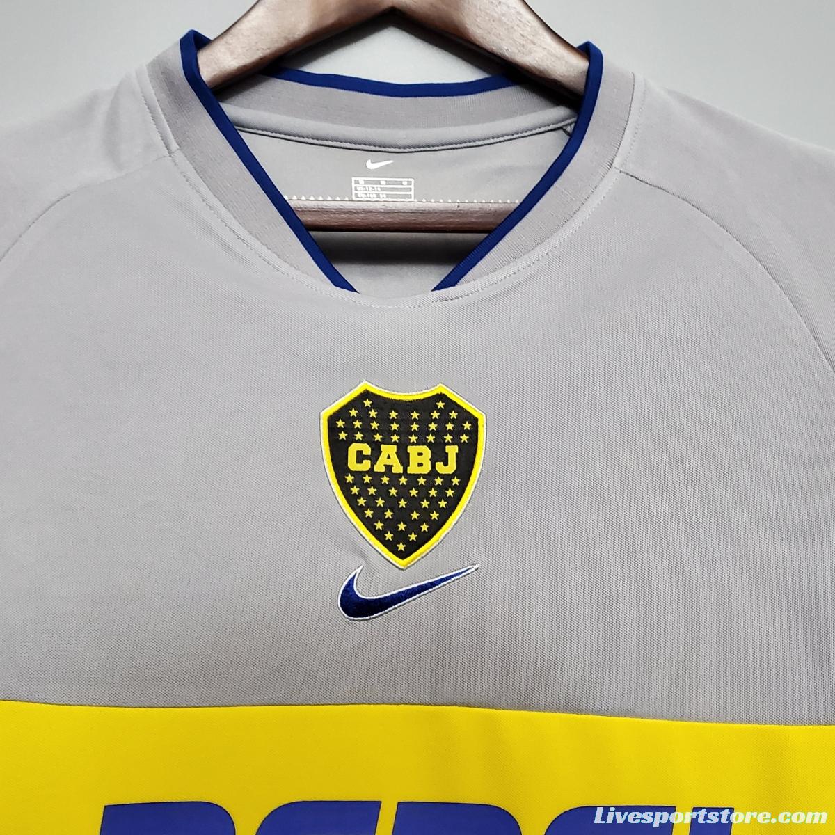 Retro Boca Juniors 2002 away Soccer Jersey