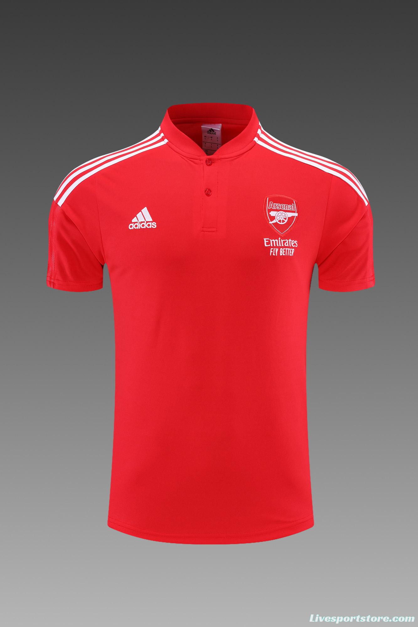 Arsenal POLO kit red black (not supported to be sold separately)