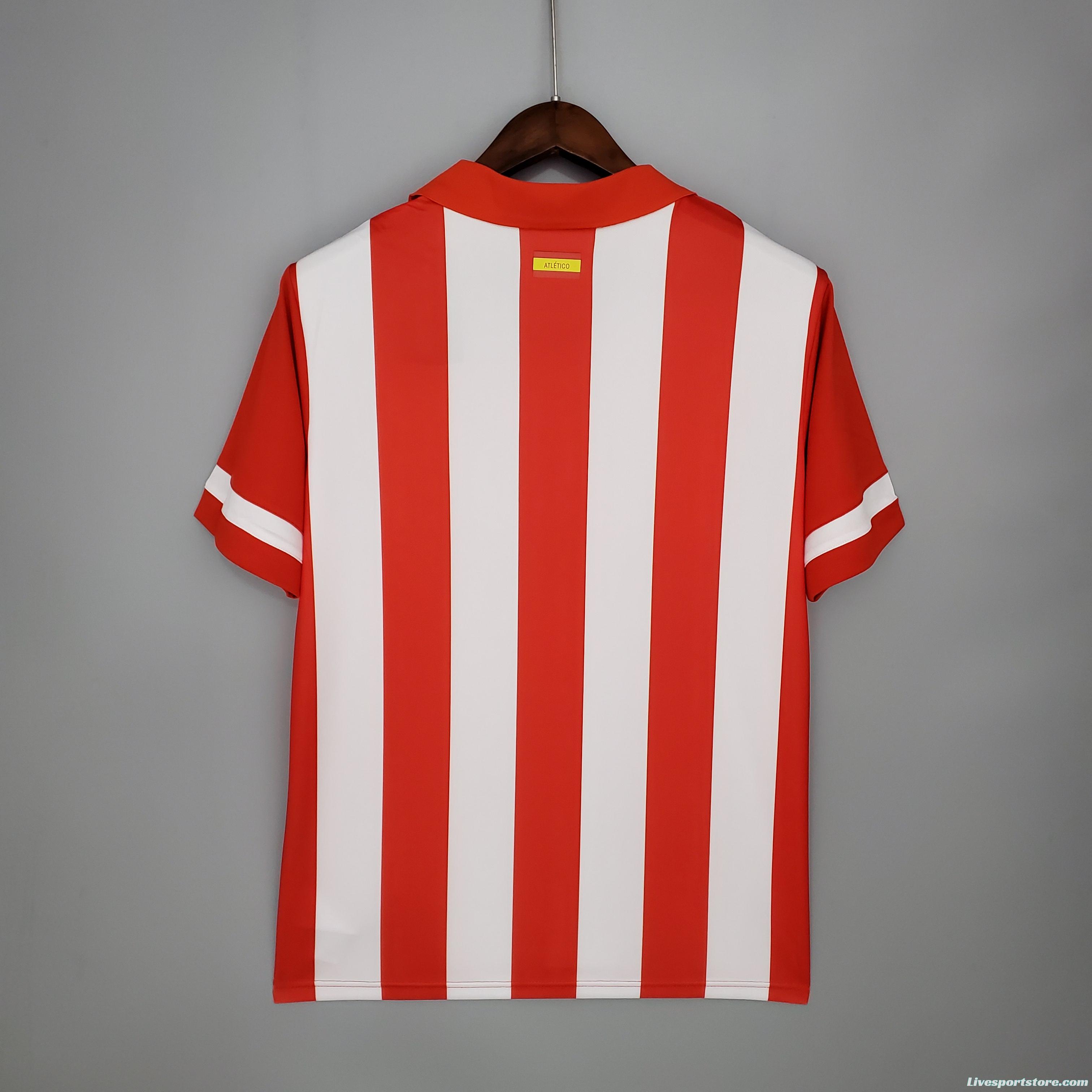 Retro Atletico Madrid 13/14 home Soccer Jersey