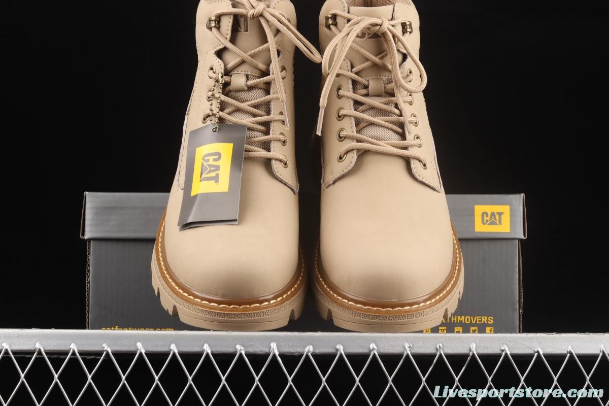 CAT FOOTWEAR/ CAT RYMAN WP 21SS autumn and winter new outdoor rhubarb boots series P717888SAND