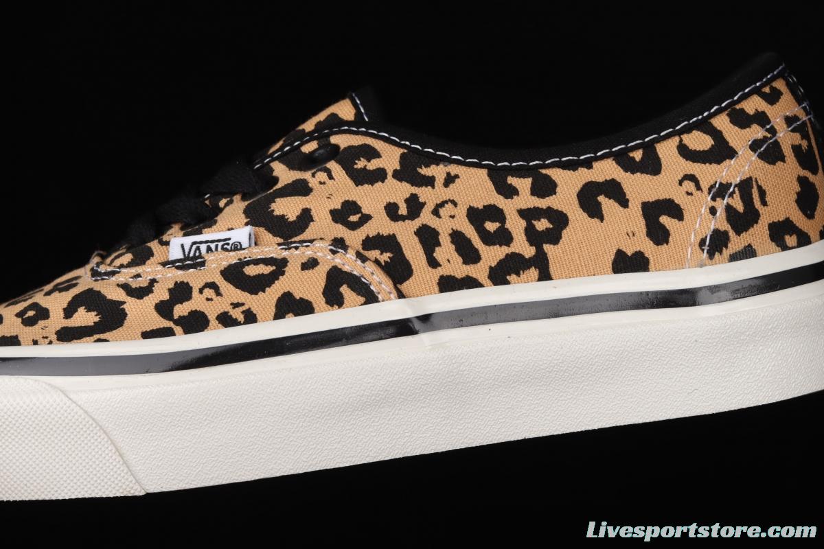 Vans Authentic 44 DX Anaheim low top leopard print low top board shoes VN0A54F29GI