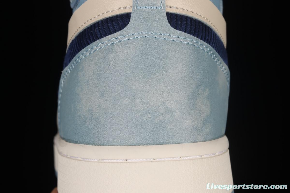 Air Jordan 1 Zoom CMFT Celestine Blue macaroni blue powder DQ5091-041