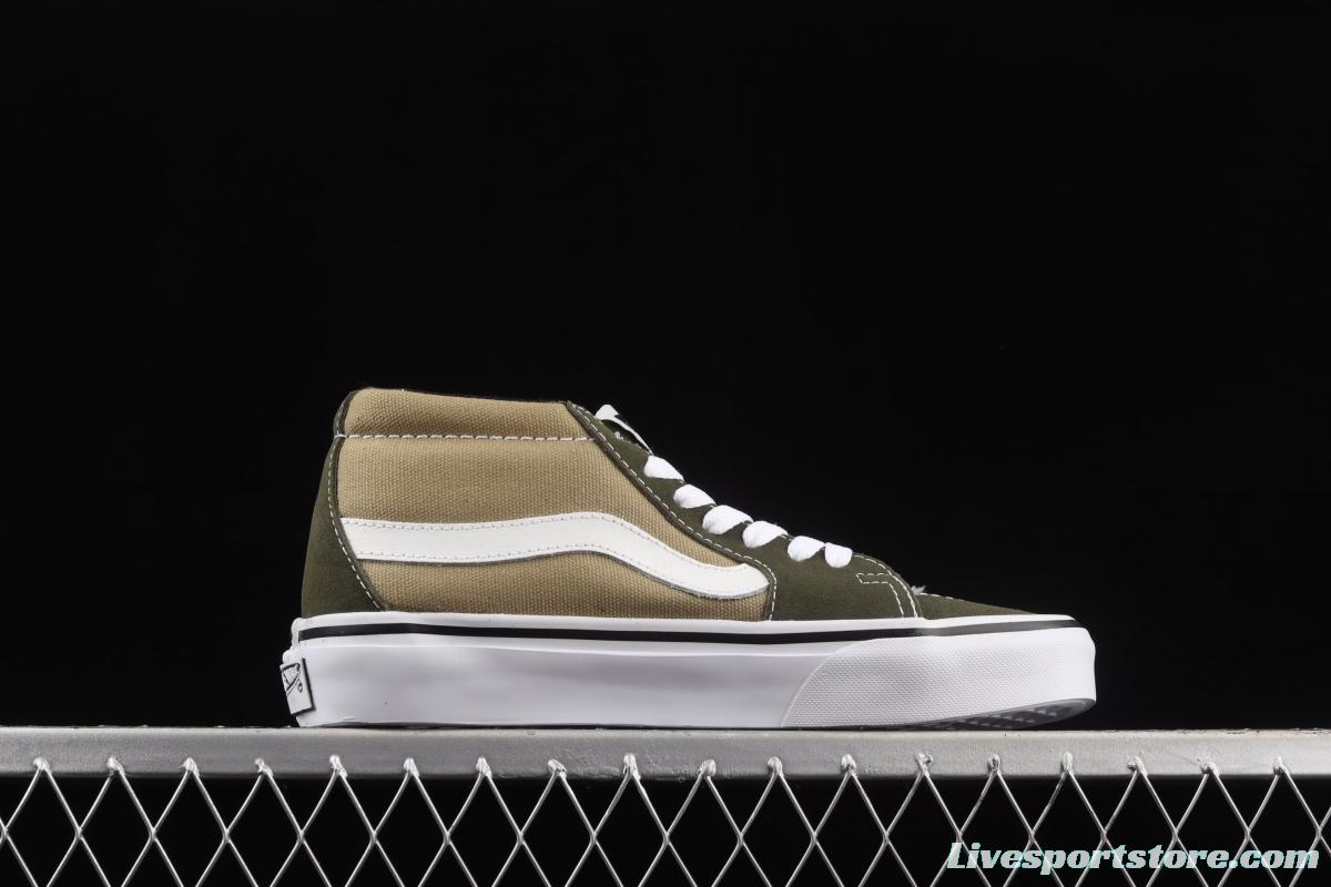 Vault by Vans x JJJJound high-end joint series of suede canvas retro China leisure board shoes VN0A7TNH2D5