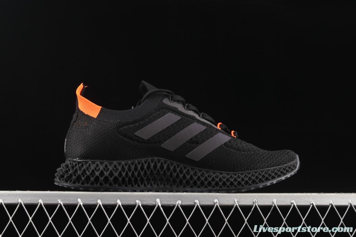 Adidas 4D FWD FY3969 Black Laser 4D print running shoes