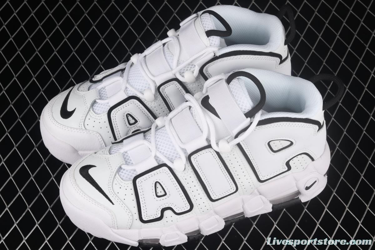 NIKE Air More Uptempo 96 QS Pippen Primary Series Classic High Street Leisure Sports Culture Basketball shoes DD6718-100