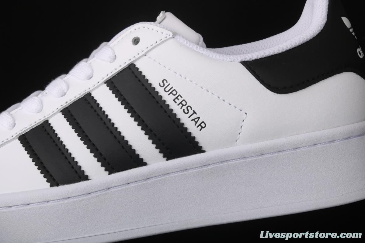 Adidas Superstar FW5771 shell head and thick soles raised casual board shoes