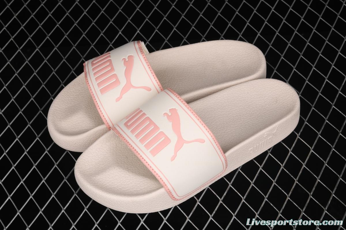 Puma LeAdidascat Puma white pink beach sports flip-flops 360263-26