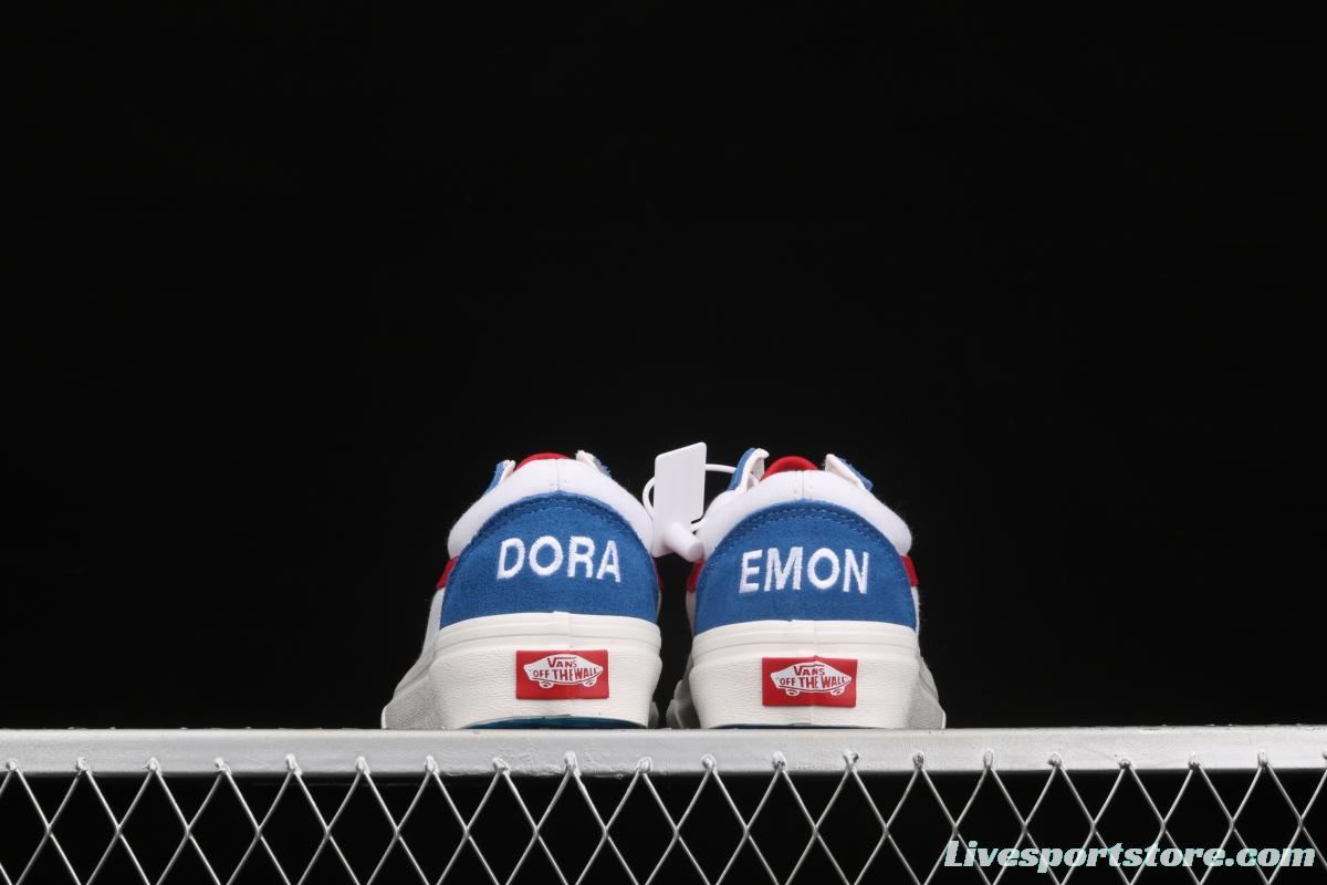 Doraemon x Vans jointly ordered DIY limited edition low upper shoes VN0A45KDVUP