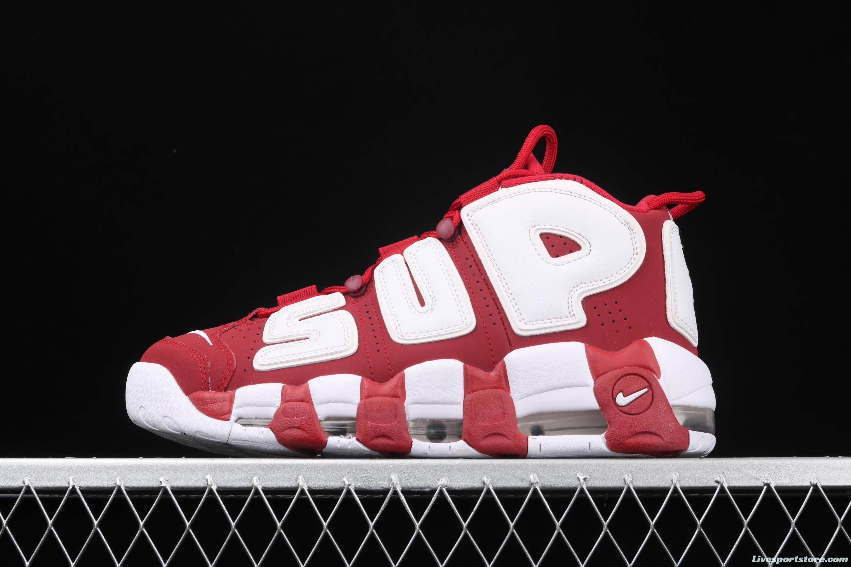 Supreme x NIKE Air More Uptempo Joint AIR 902290-600