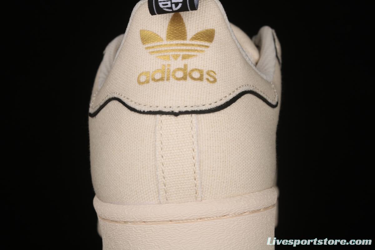 Adidas Superstar GX7916 shell head canvas leisure sports board shoes