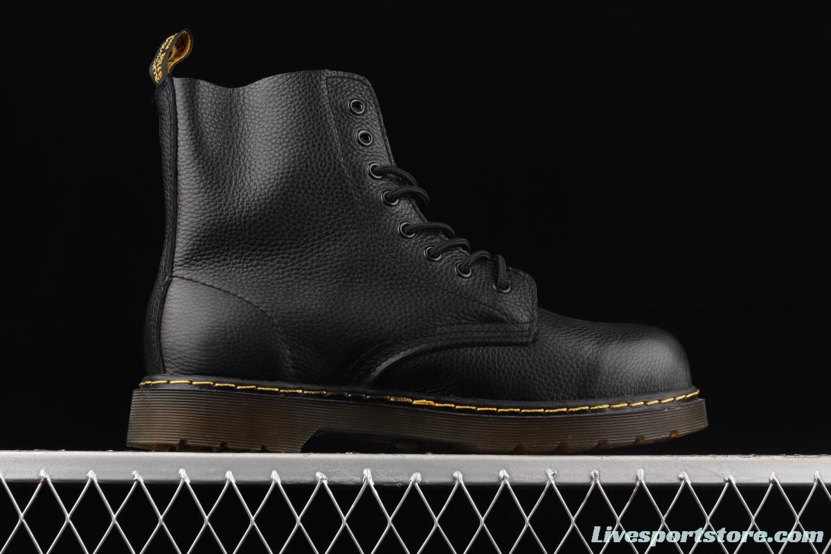 Dr.martens Martin Boot 1460 Series Litchi pattern soft Leather Gao Bang R11822206