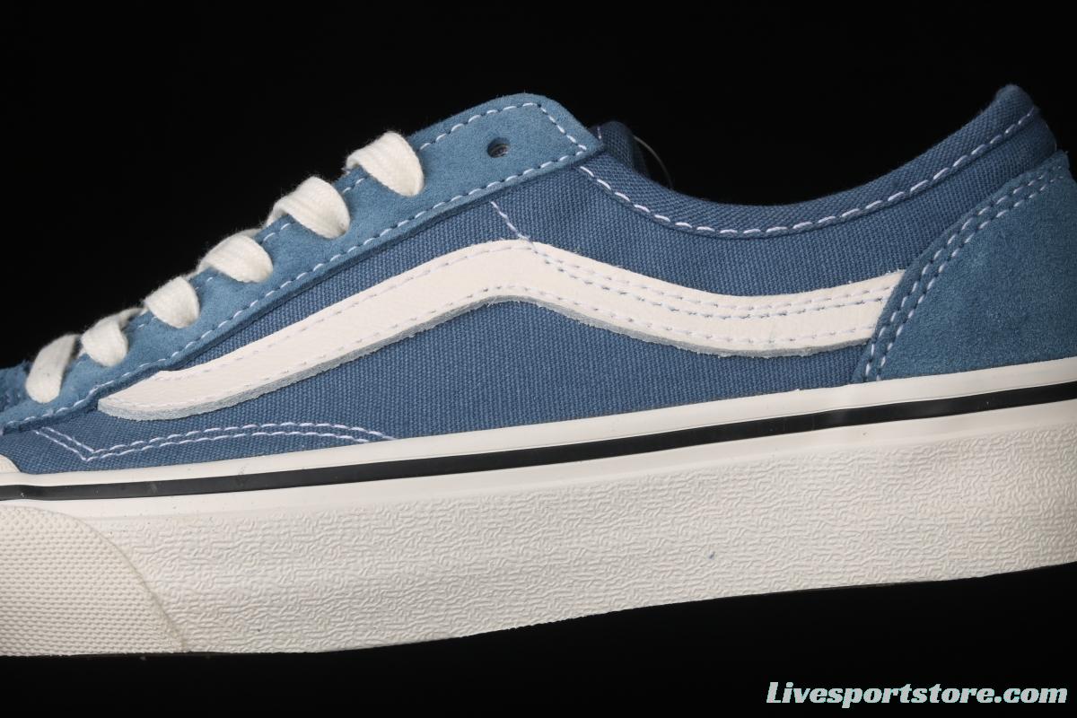 Vans Style 36 SF jeans blue PEACEMINUSONE short head limited edition skateboard shoes VN0A3MVL42R