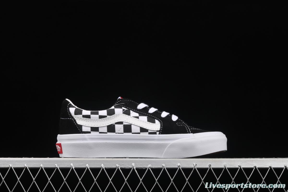 Vans Sk8-Low classic checkerboard low-top casual board shoes VN0A4UUK4W7 canvas shoes