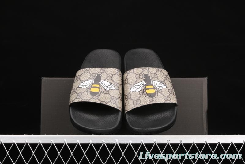 Gucci summer trend couple casual slippers little bee