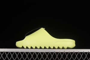 Kanye West x Yeezy Slide Resin GX6138 Fluorescent Green