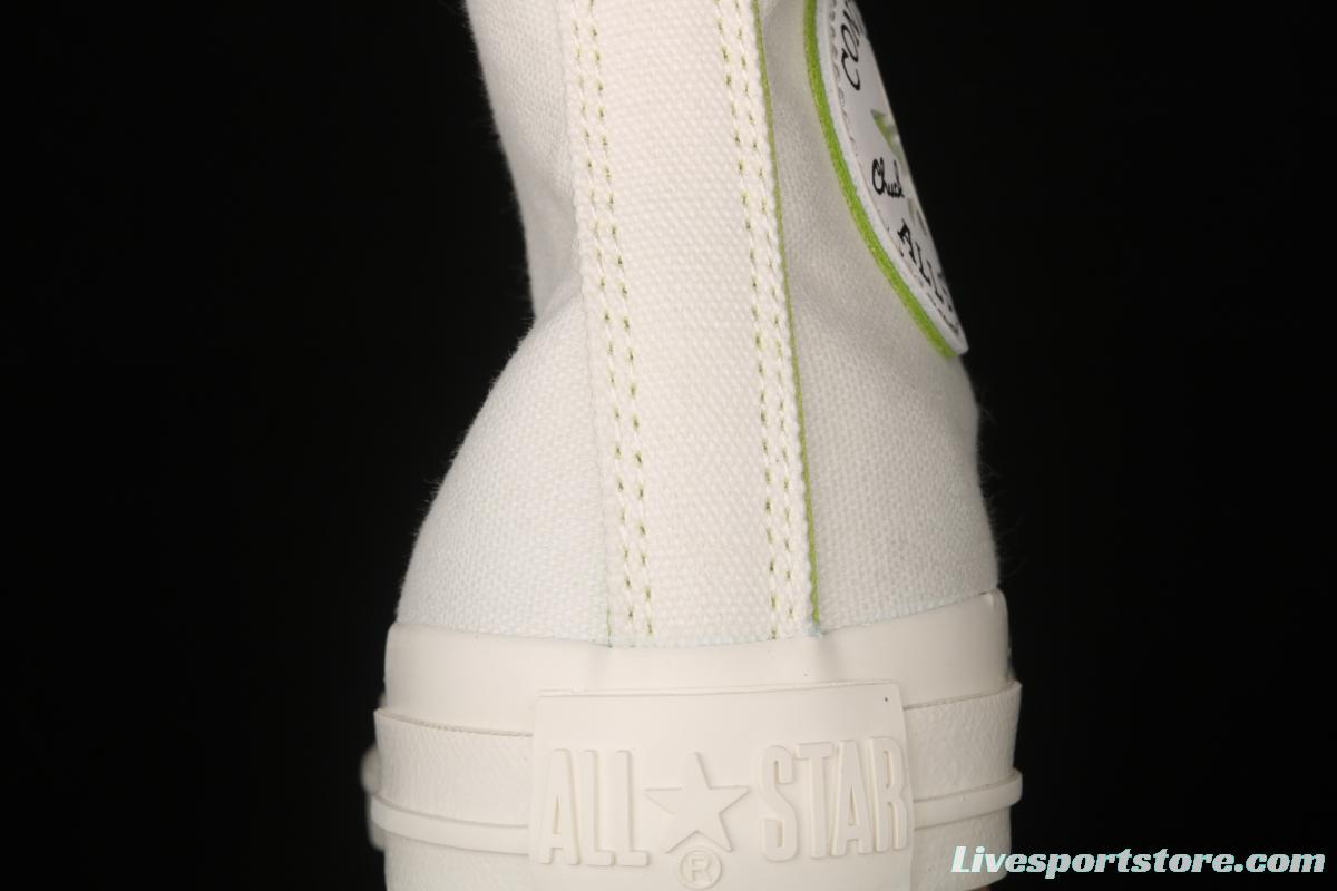 Converse All star Cosmoinwhite Japanese limited summer milk white color high-top casual board shoes 1SC506