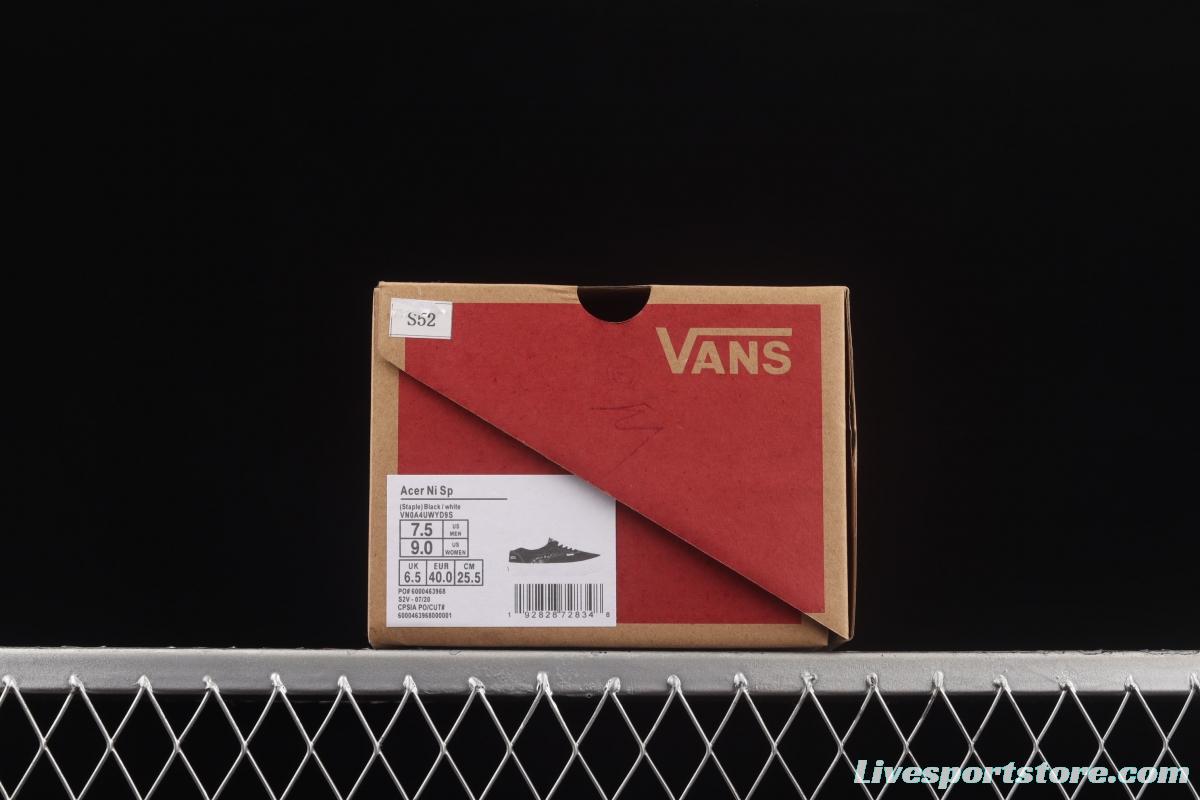 Vans Acer Ni SP Anaheim classic series suede chessboard retro vulcanized canvas shoes VN0A4UWYD9S