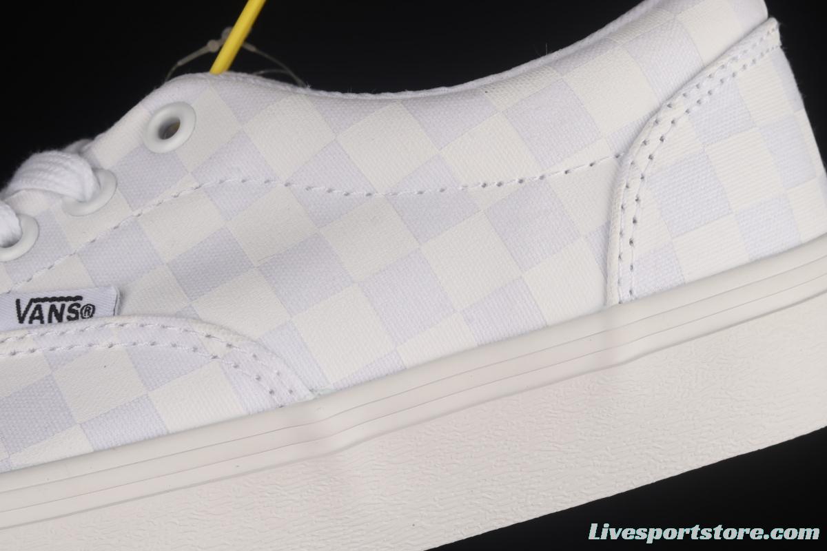 Vans Style 36 Milk White Chess Lattice low-top casual board shoes VN0A3WN3VEE