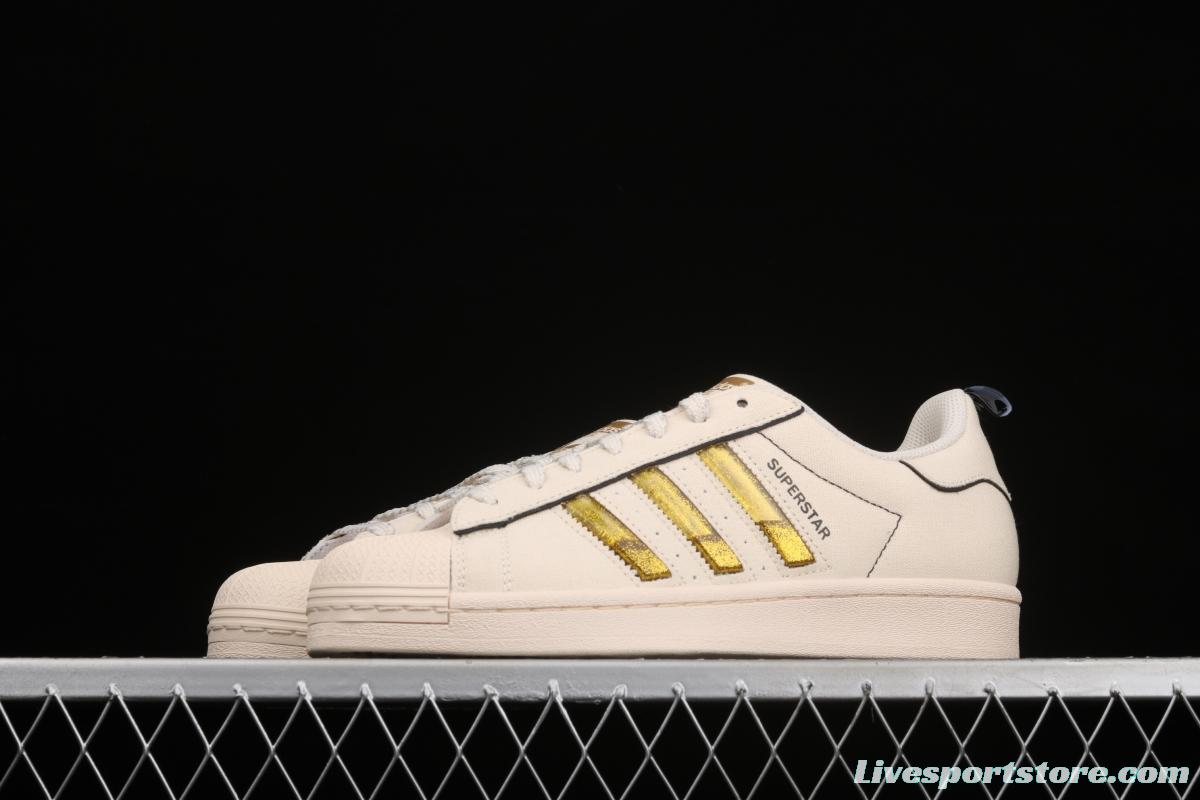 Adidas Superstar GX7916 shell head canvas leisure sports board shoes