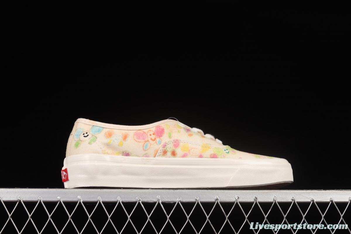 Sandy Liang x Vans Authentic 44 DX joint style young women's style fashion leisure board shoes VN000QERBLF