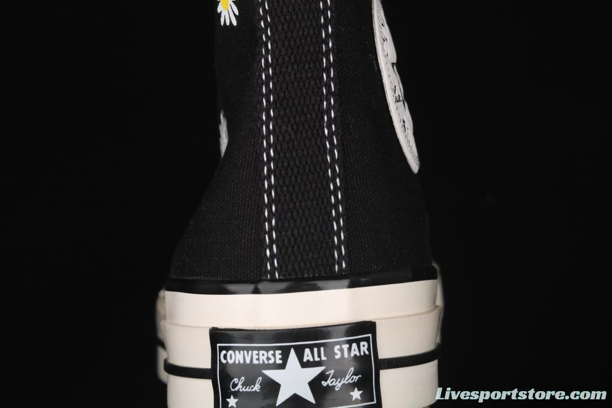 Converse 1970 s PEACEMINUSONE second generation daisy joint style high top casual board shoes 162050C