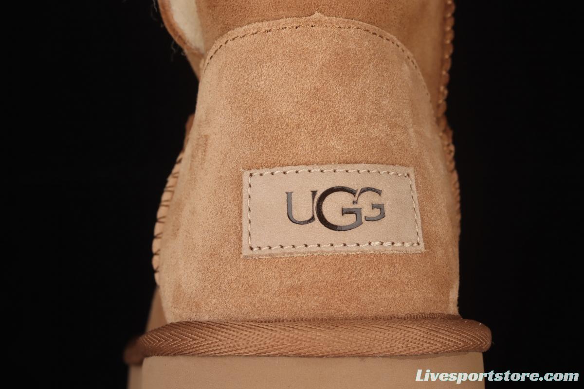 UGG classic button series sheepskin integrated snow boots 1016226