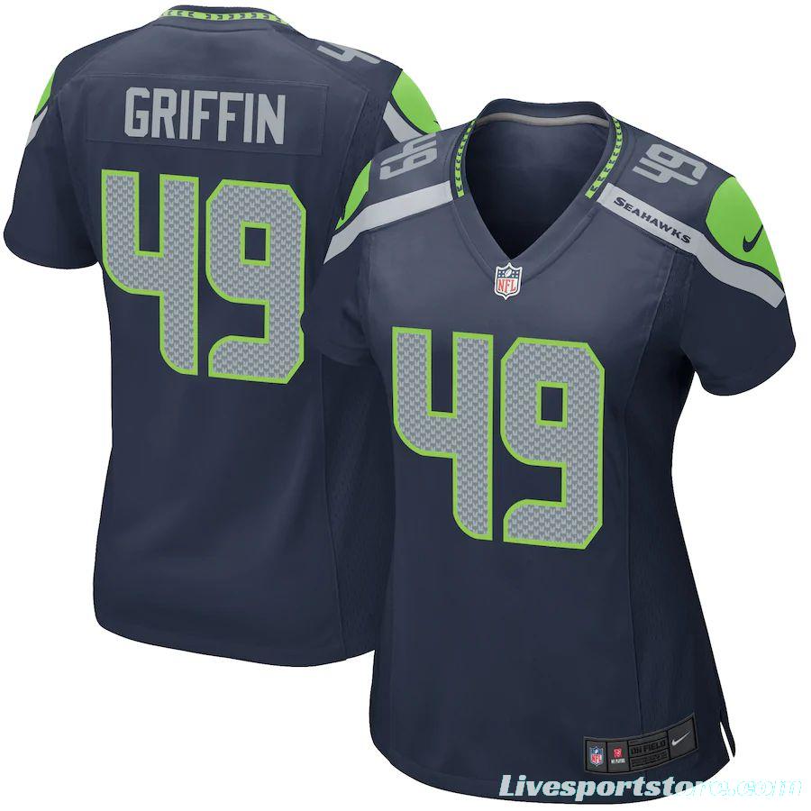 Women's Shaquem Griffin Navy Player Limited Team Jersey