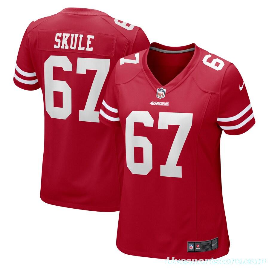 Women's Justin Skule Scarlet Player Limited Team Jersey