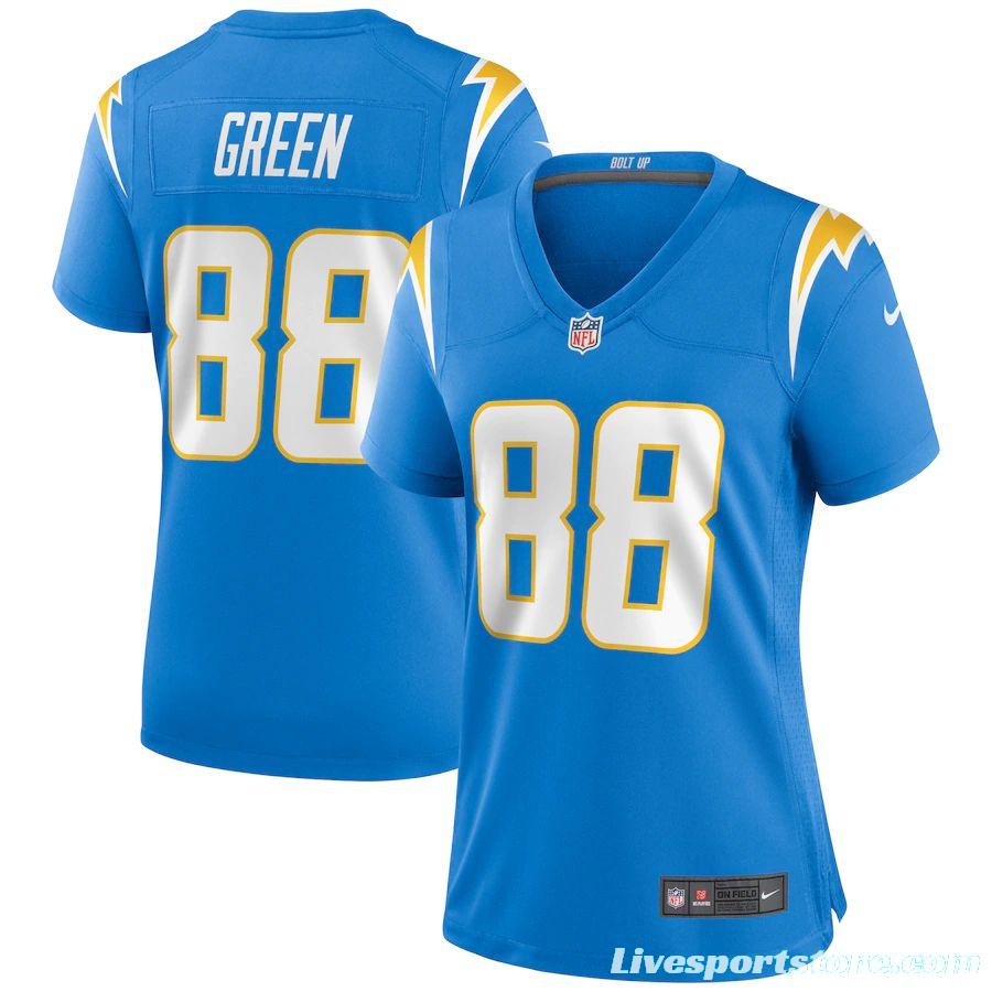 Women's Virgil Green Powder Blue Player Limited Team Jersey