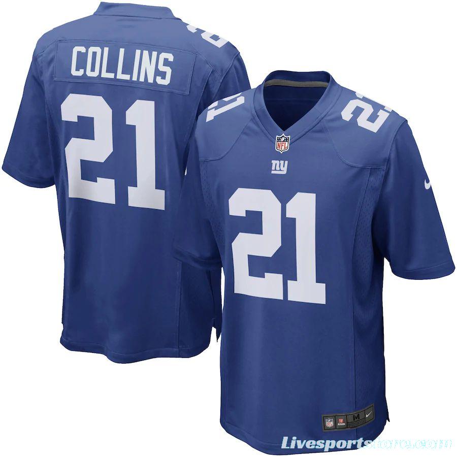 Youth Landon Collins Royal Player Limited Team Jersey