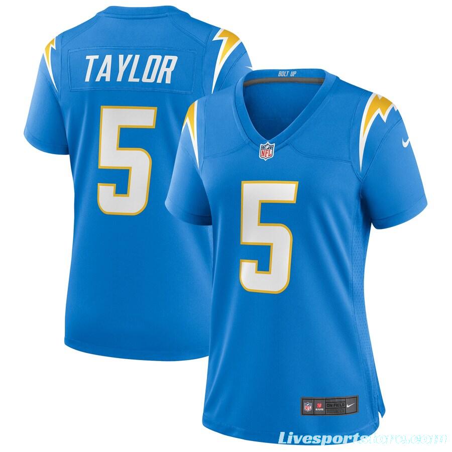 Women's Tyrod Taylor Powder Blue Player Limited Team Jersey