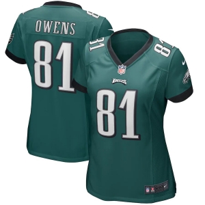 Women's Terrell Owens Midnight Green Retired Player Limited Team Jersey