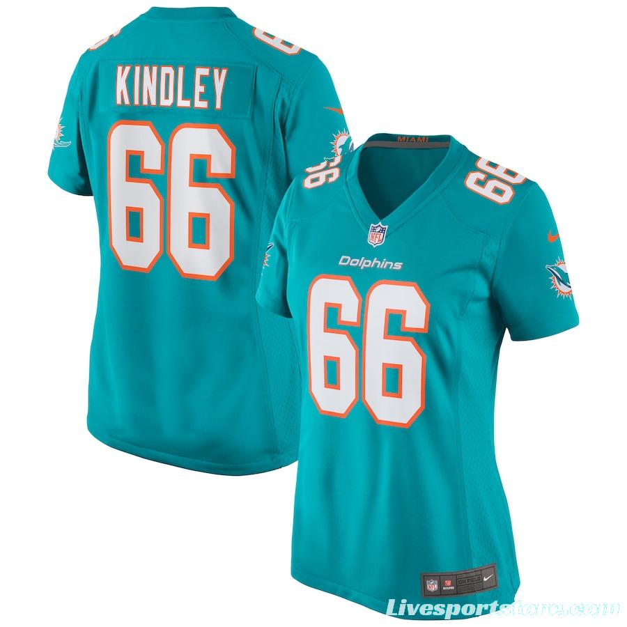 Women's Solomon Kindley Aqua Player Limited Team Jersey