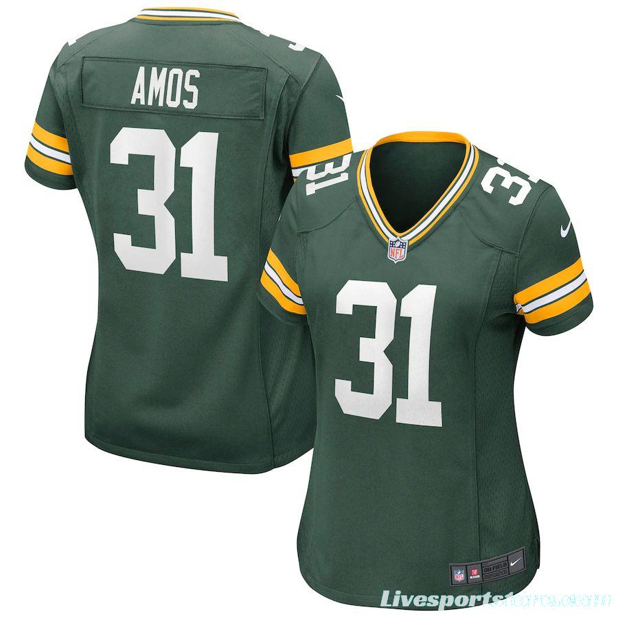 Women's Adrian Amos Green Player Limited Team Jersey