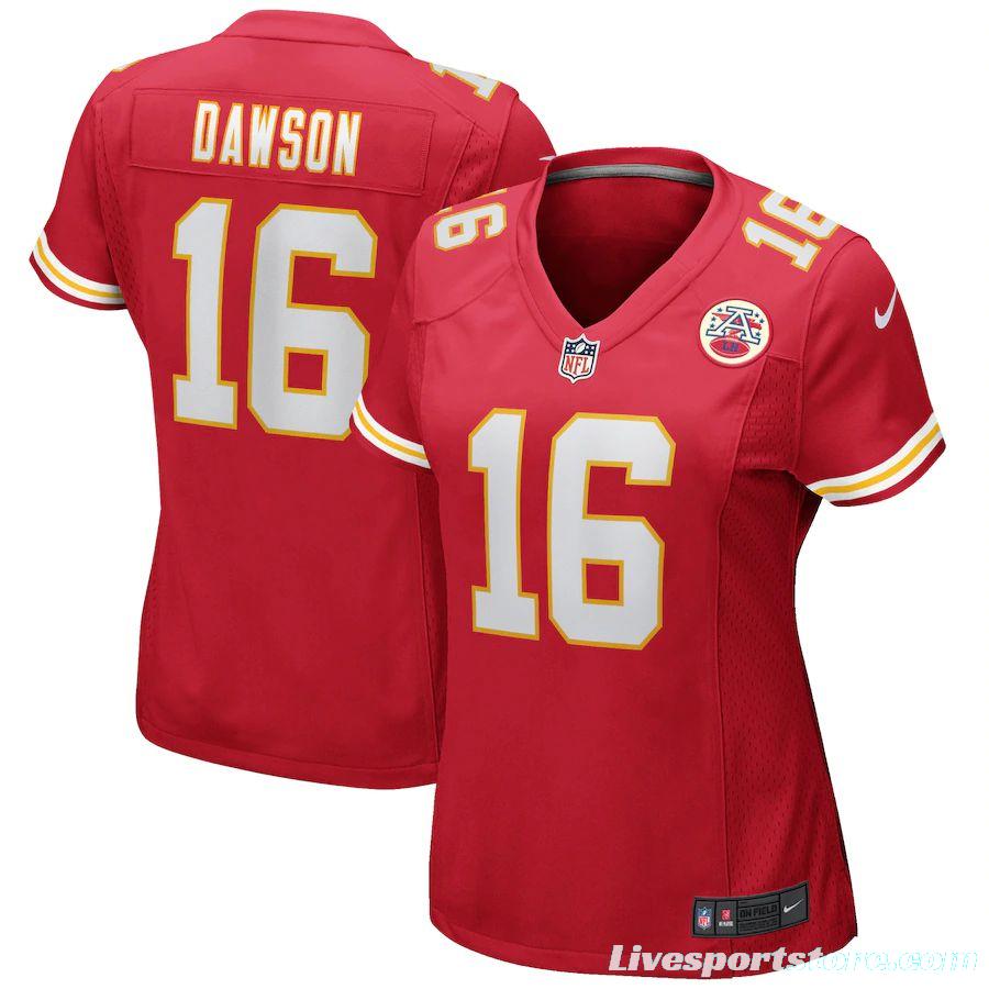 Women's Len Dawson Red Retired Player Limited Team Jersey