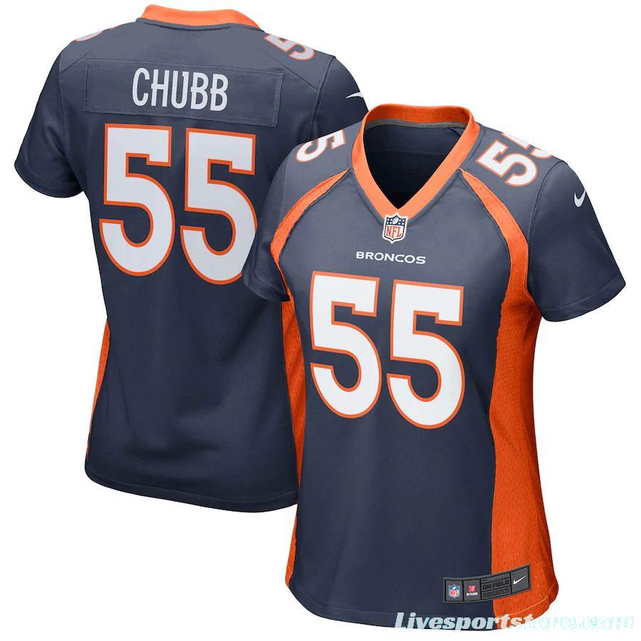 Women's Bradley Chubb Navy Player Limited Team Jersey