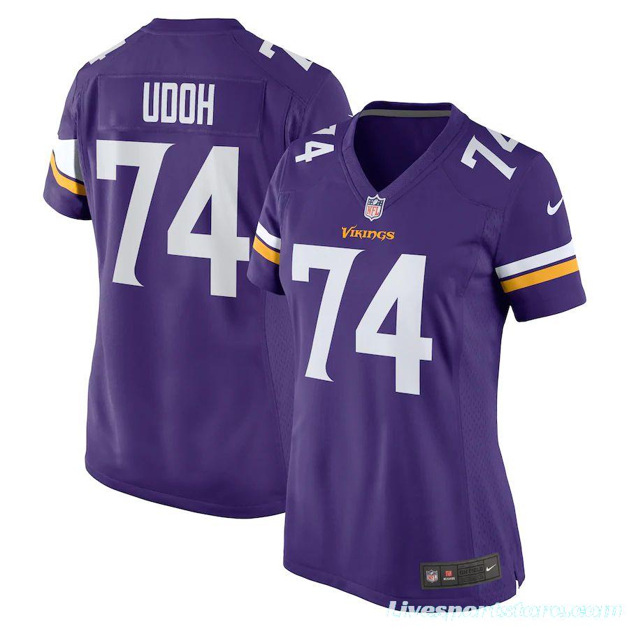 Women's Oli Udoh Purple Player Limited Team Jersey