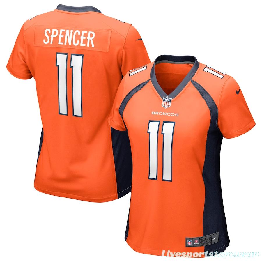 Women's Diontae Spencer Orange Player Limited Team Jersey