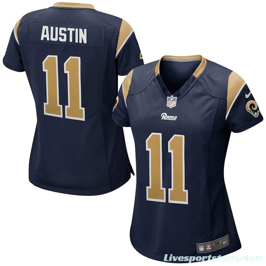 Women's Tavon Austin Navy Player Limited Team Jersey